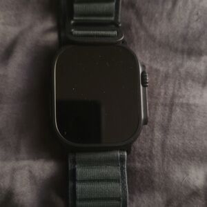 Apple Ultra 3 Smartwatch in Black with Dark Green Strap